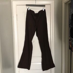 Cherokee workwear dark brown scrub pants